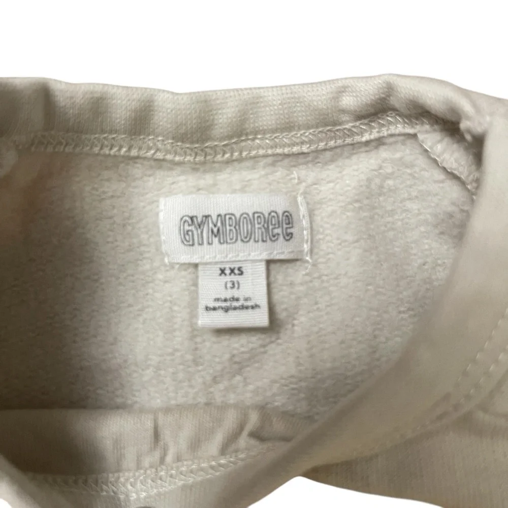 Gymboree Cream‎ and Yellow Sequin Smiley Face Sweatshirt